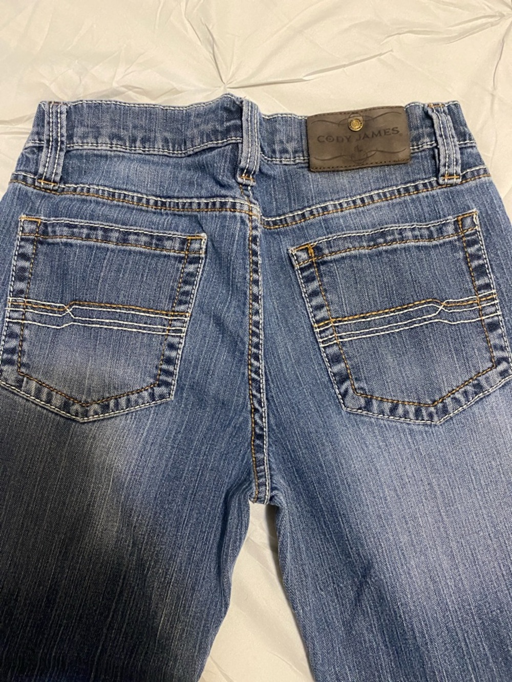 Cody James Men's Blue Straight-Leg Jeans